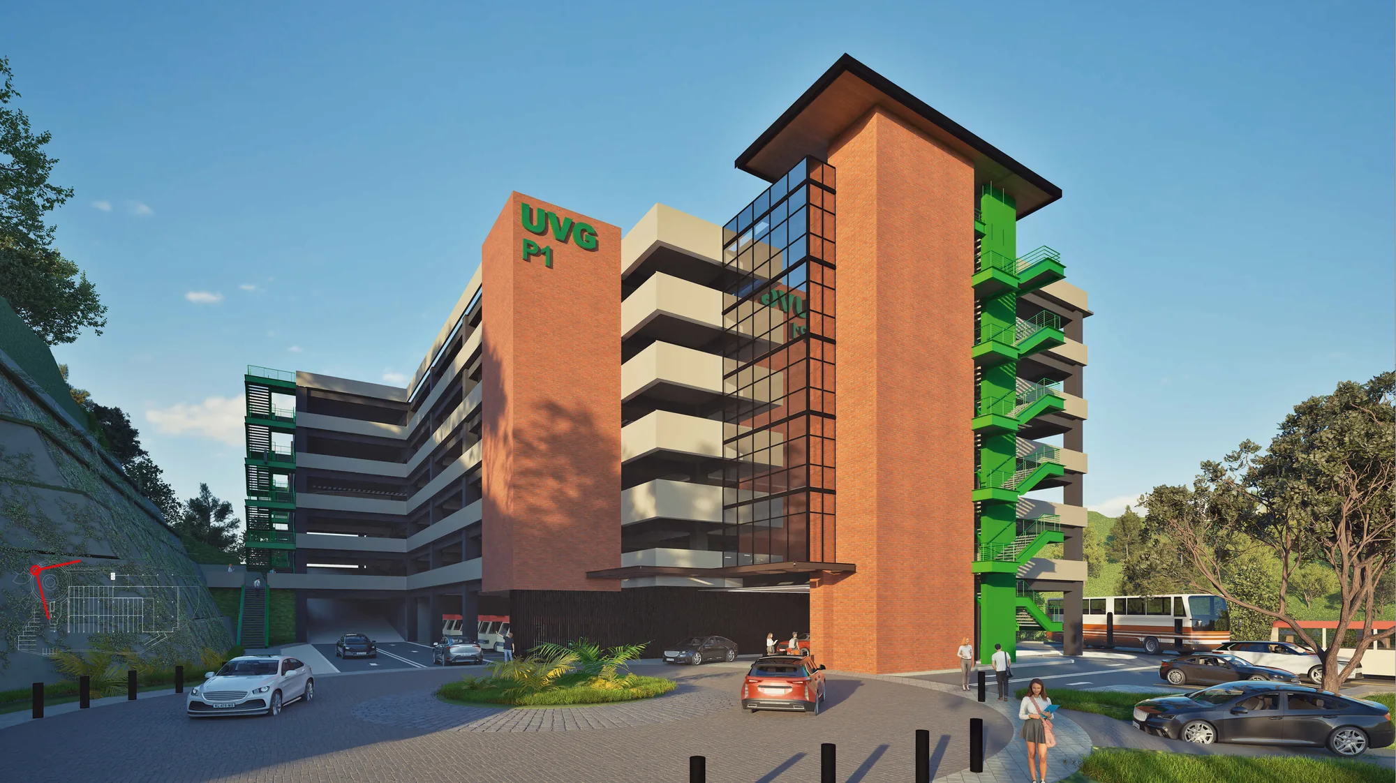 Edificio de Parqueo UVG